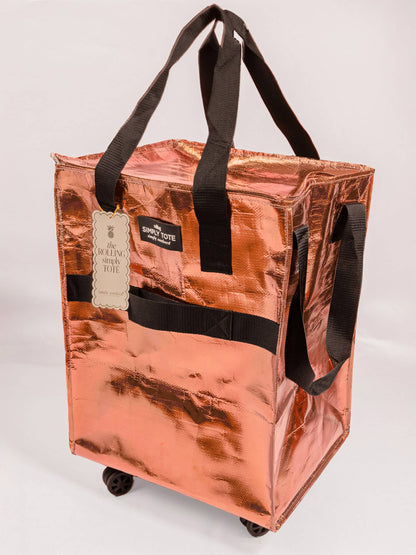 Gold Roll-A-Tote: Bag on Wheels