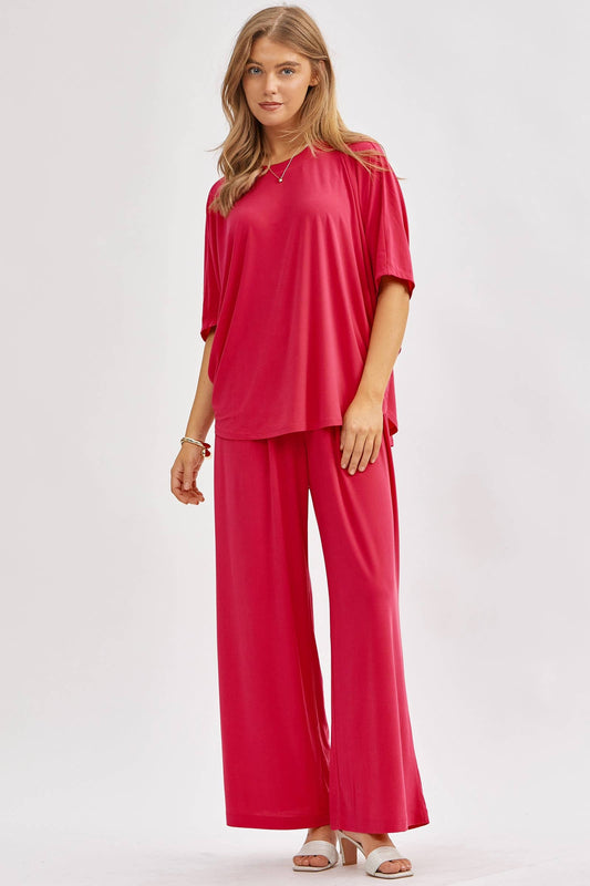 Fuchsia Coastal Travel Set