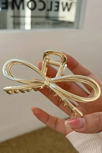 Gold Metal Hair Clip
