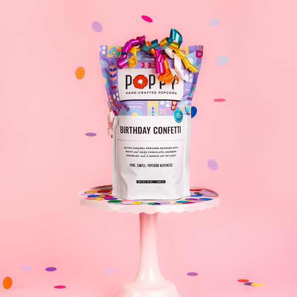 Poppy Confetti Popcorn