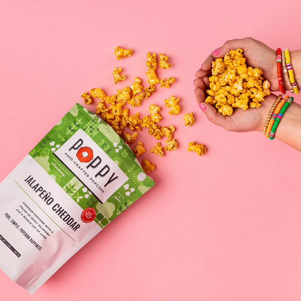 Poppy- Jalapeño Cheddar Popcorn