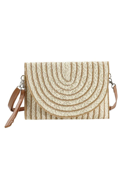 Georgia Straw Crossbody