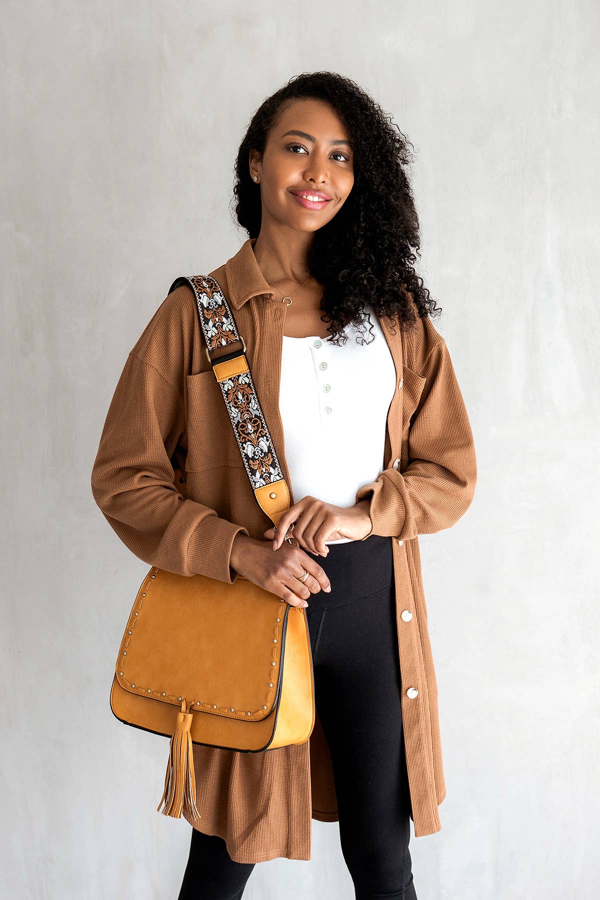 Dark Mauve Bailey Crossbody