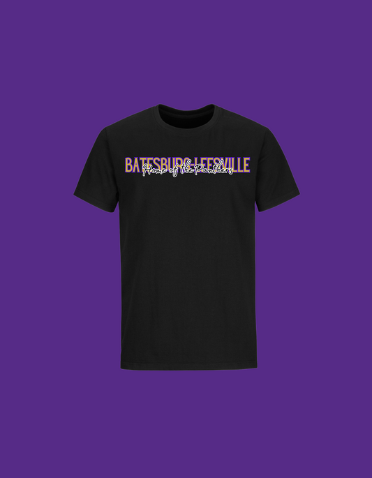 Batesburg Game Day Performance Shirt w/ Purple outline