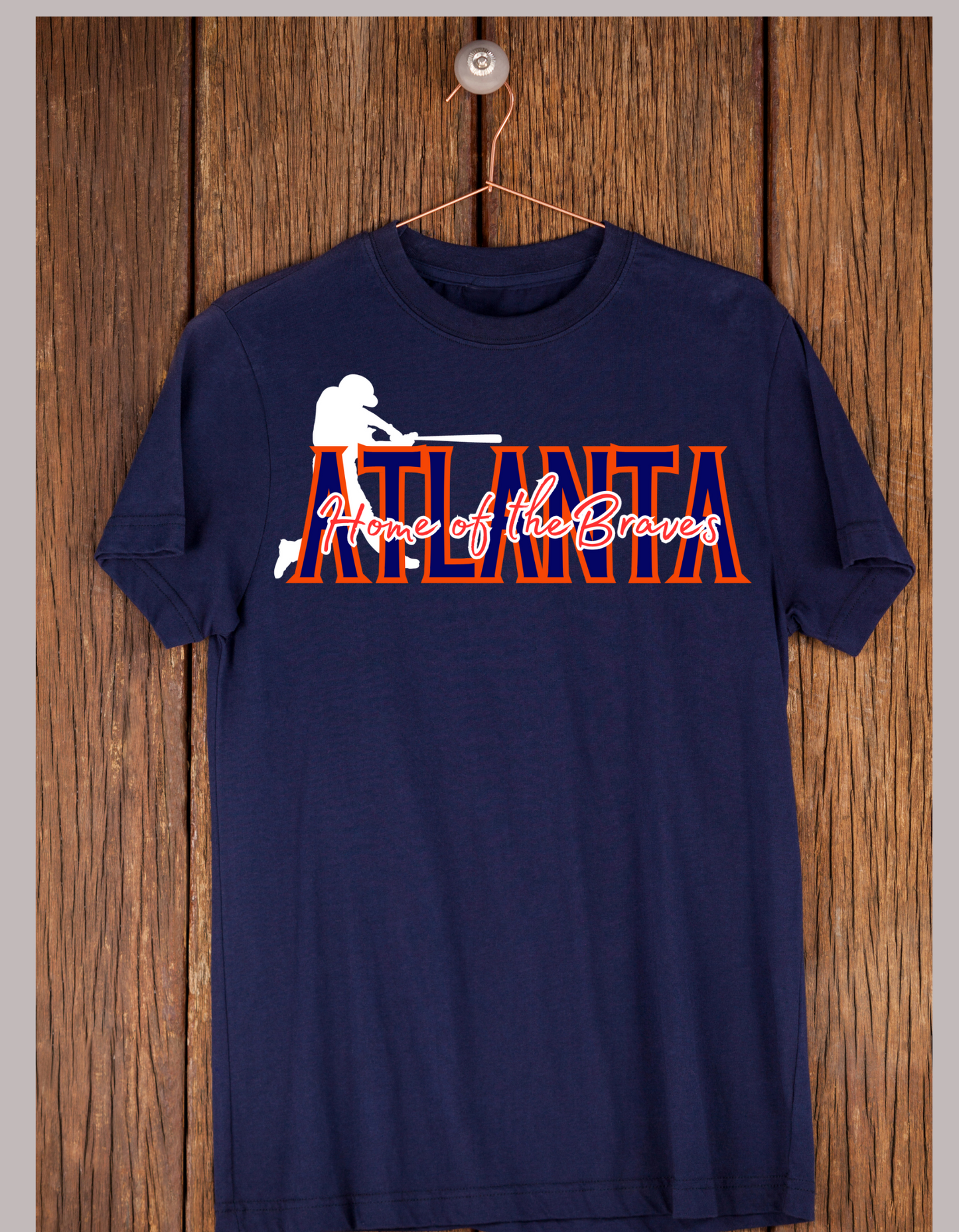 Braves T Shirt Blue*