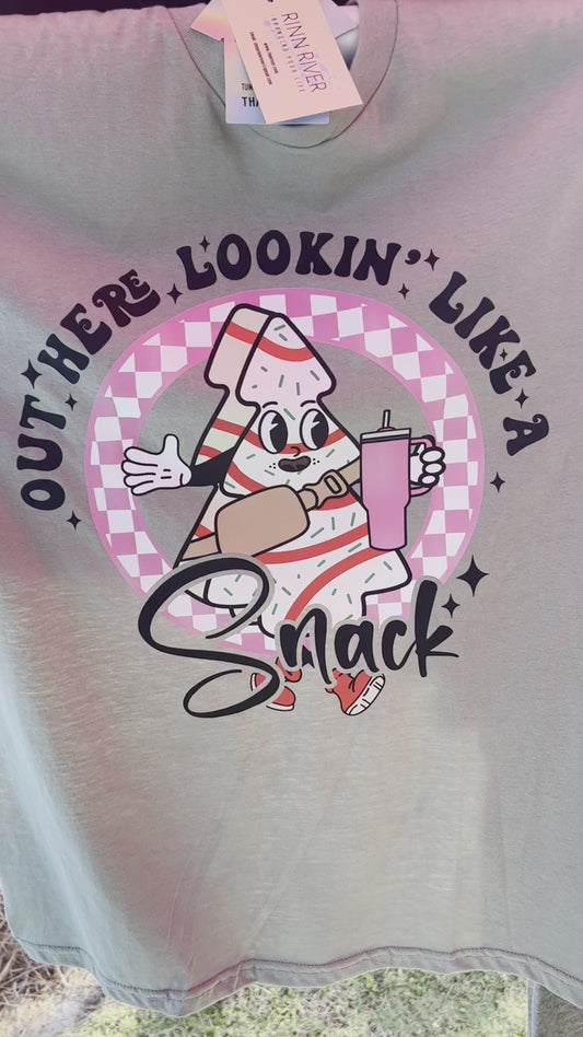 Pink Snack Short Sleeve T-Shirt