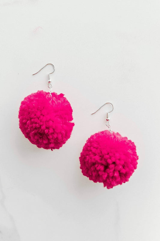 Dani PomPom Earrings*