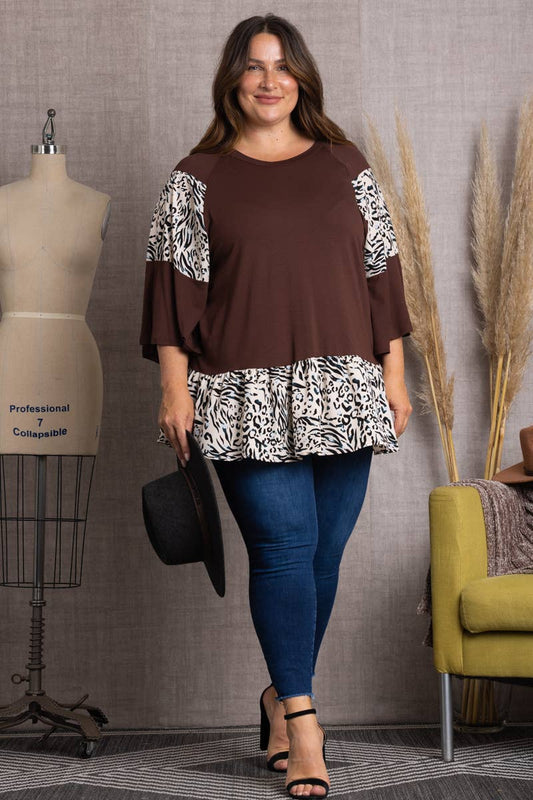 Brown Animal Tunic*