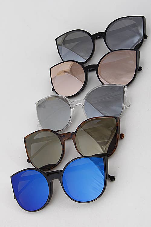 Mirrored Tinted Framed Sunglass*