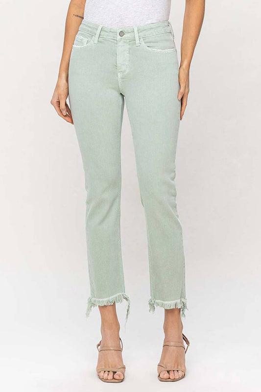 Mint Vervet Cropped Jeans*