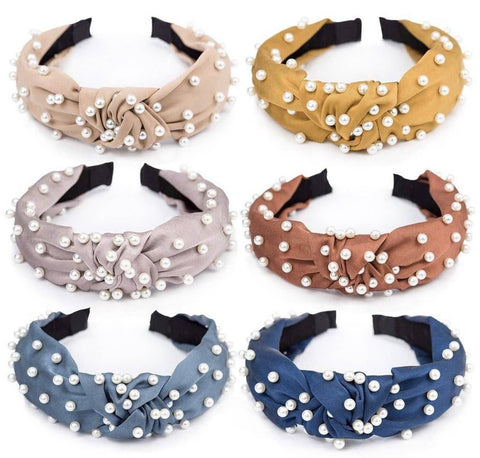 Pearl Knot Headbands*