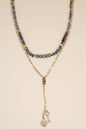 Key Heart Lock Chain Necklace*