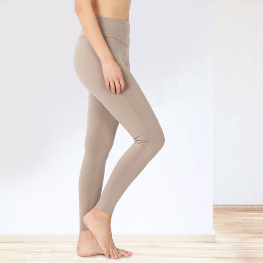 Tummy Control Ash Mocha Leggings