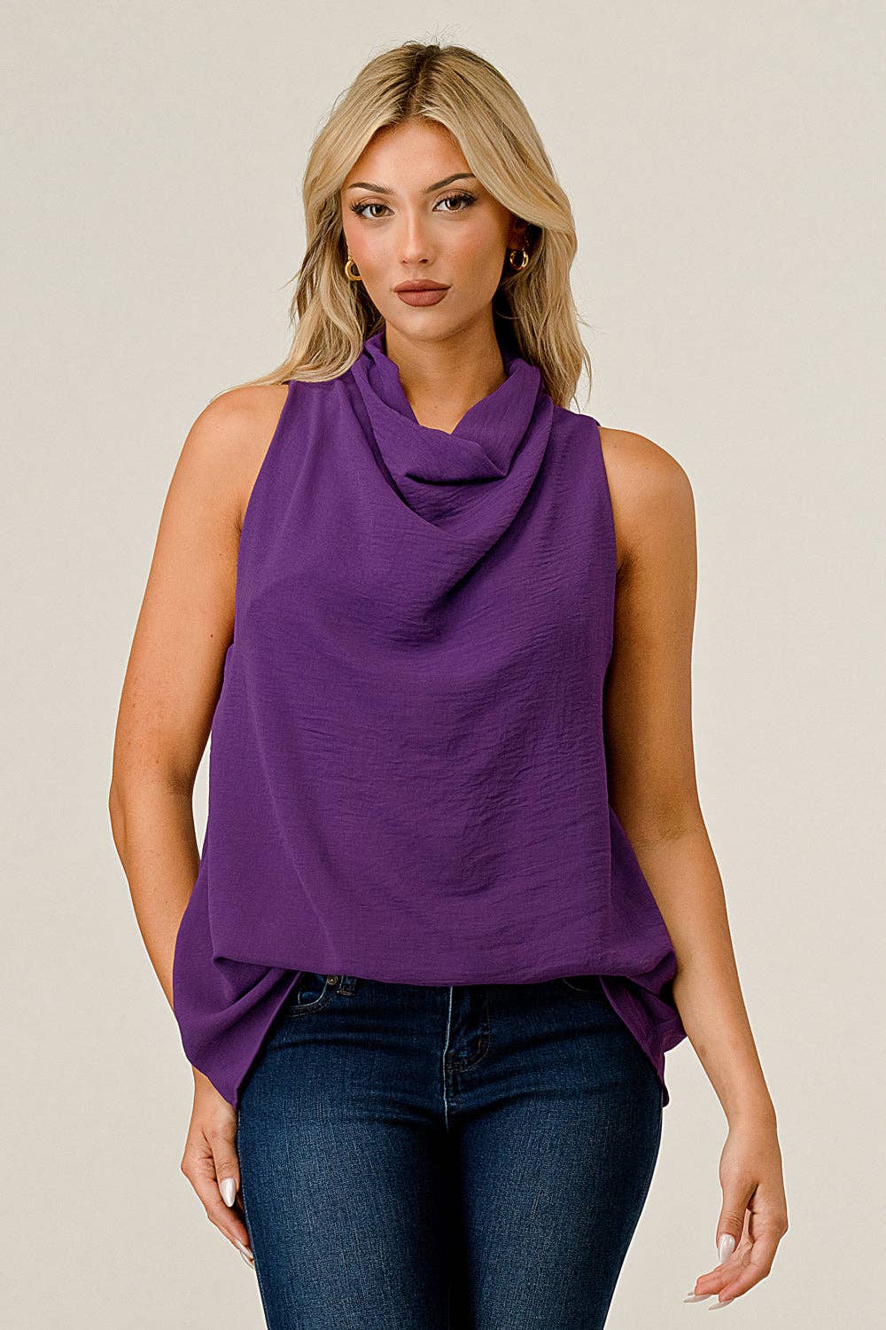 Draped Tiger Top*