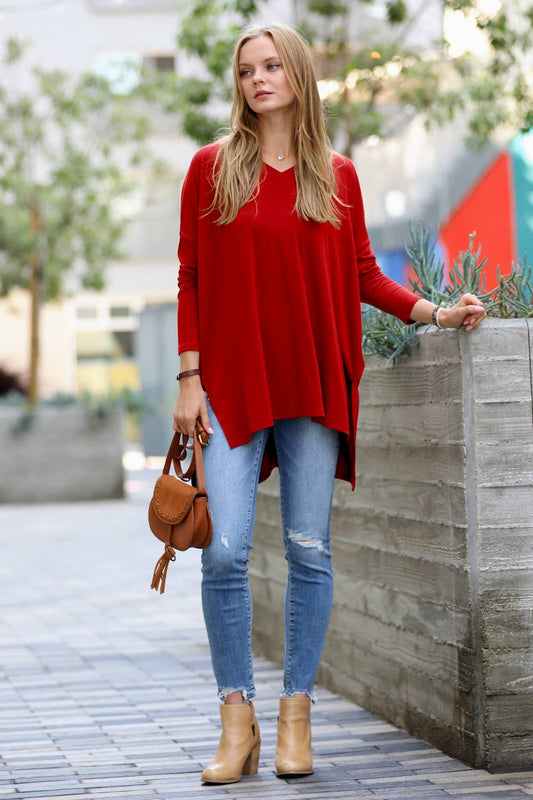 Dk Red Dolman