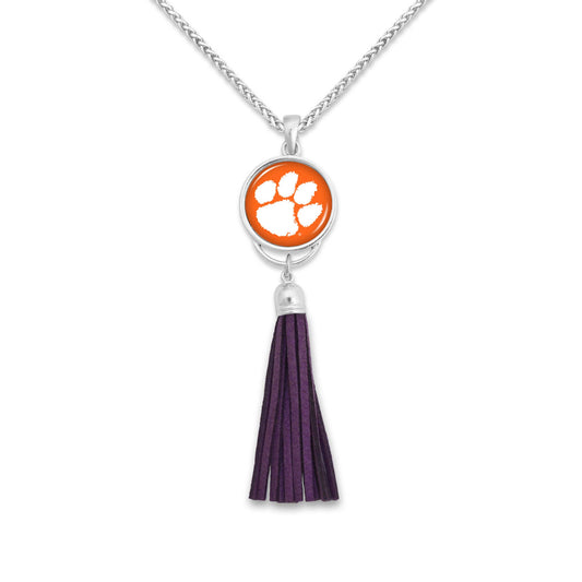 Clemson Tigers Harper Necklace*