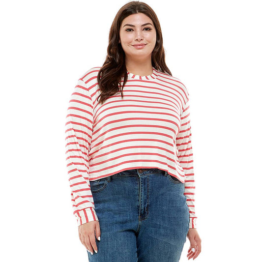 Fun Coral Stripe