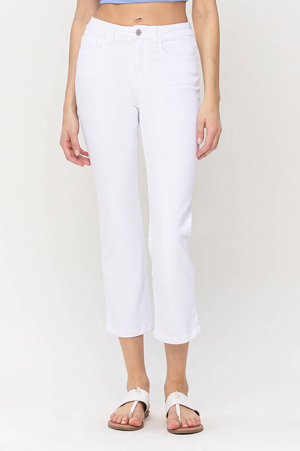 Vervet White Cropped Jean*