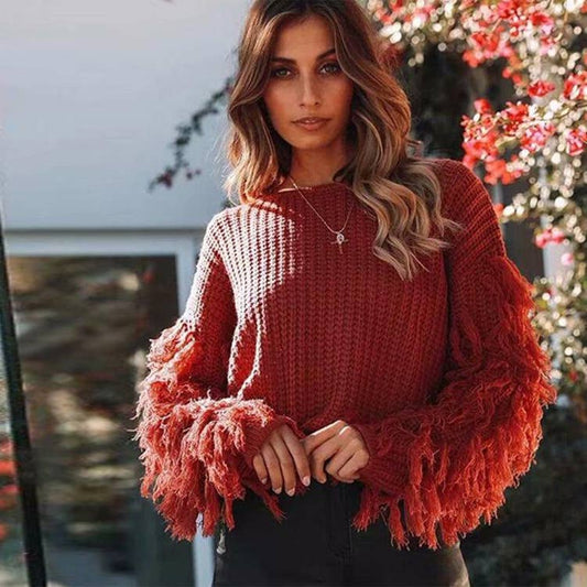 Fringe and Glory Sweater*