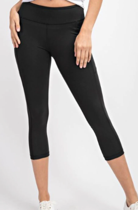 Black Capri Leggings*