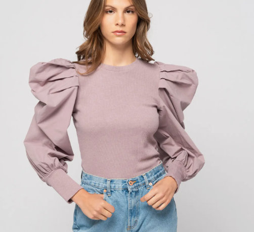 Boufed Sleeve Top*