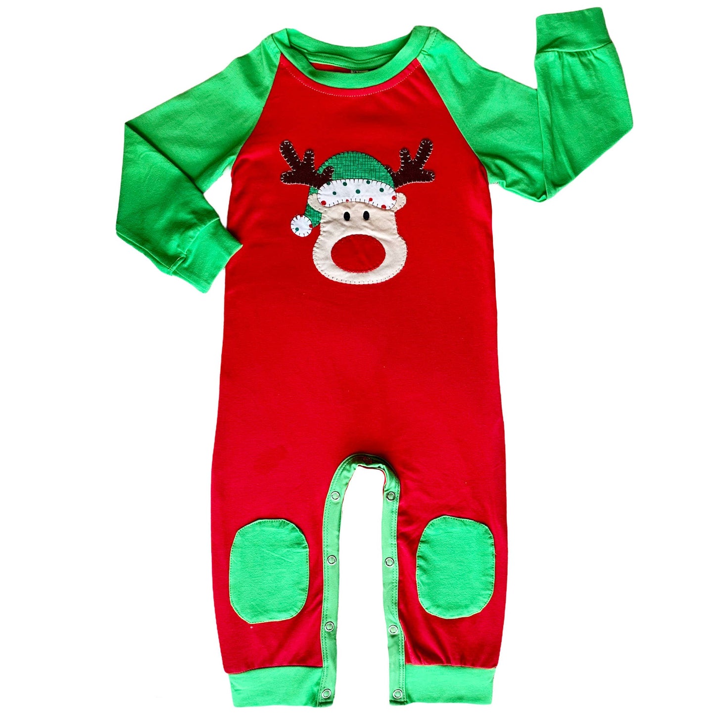 Boys Rudolph Romper*