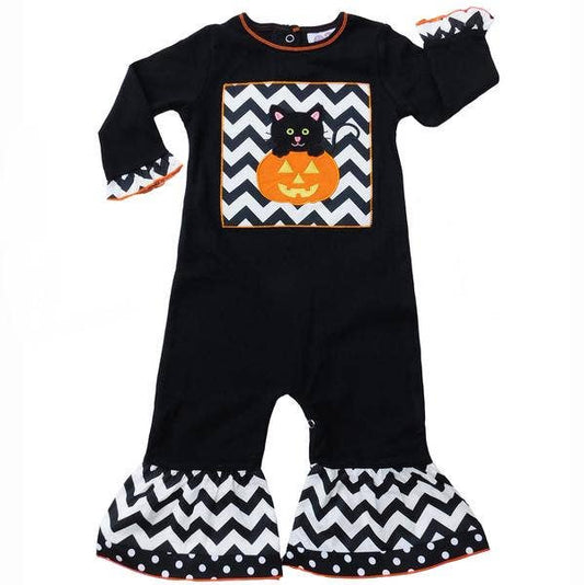 Jack O'Lantern Romper*