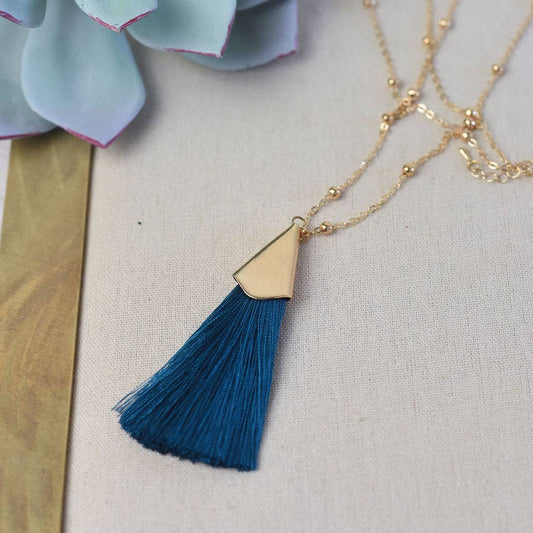 Francesca Silky Tassel Pendant*