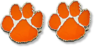 NCAA Clemson Tigers Logo Post Earrings*