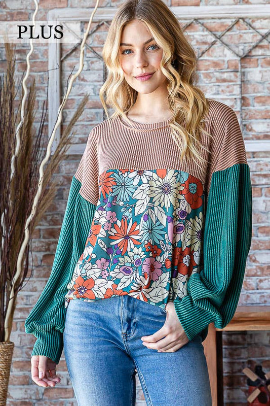 Kelly Floral Top*