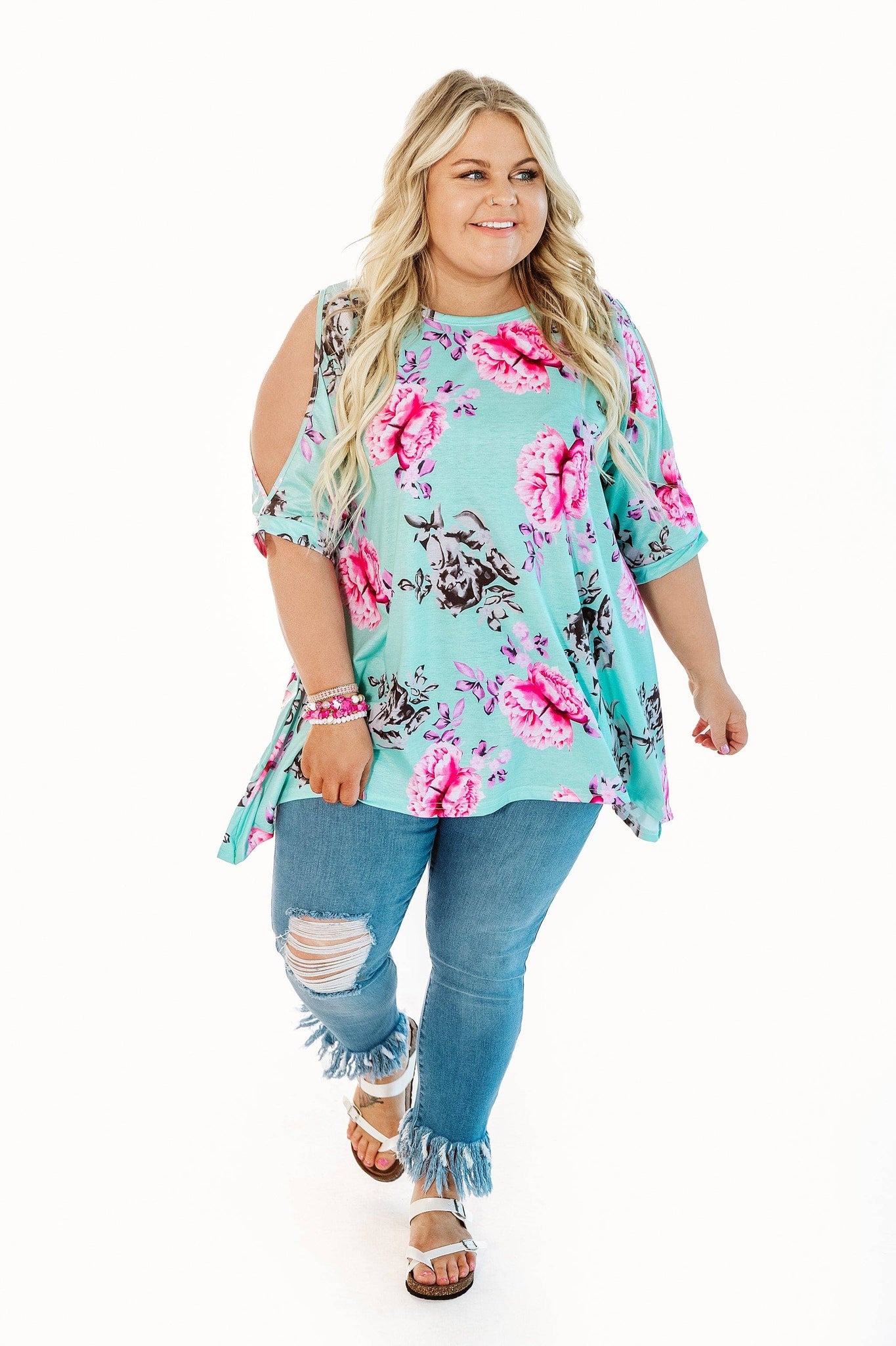 Dressed In Delight Top, Curvy