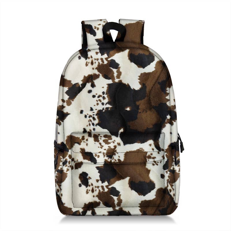 Brown Cowhide Backpack*