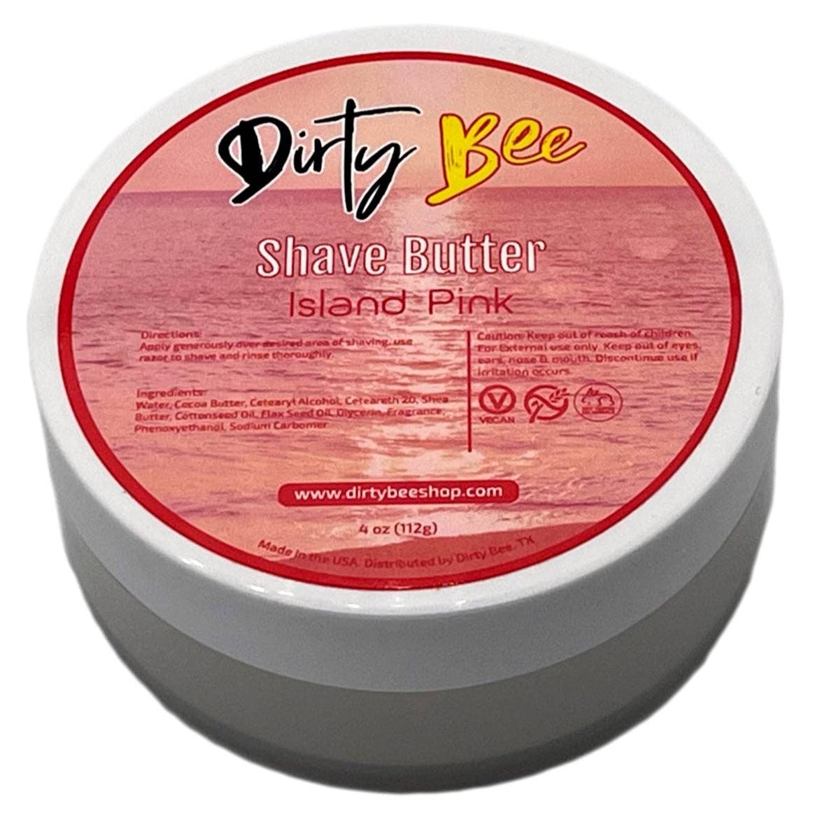 Island Pink Shave Butter - 4oz