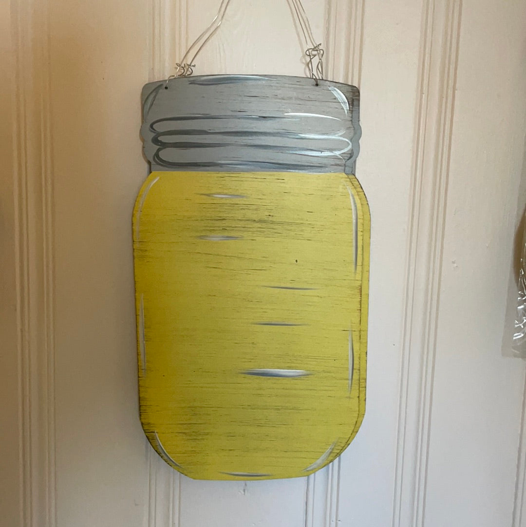 Mason Jar Door Hanger*