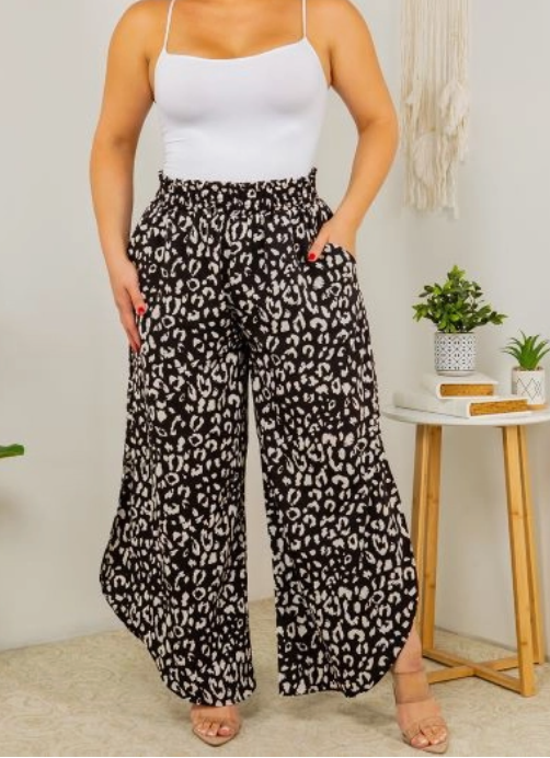 Black and Ivory Pants*