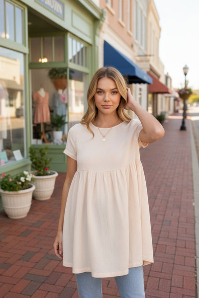 SAY MY NAME SHORT SLEEVE MINI DRESS*