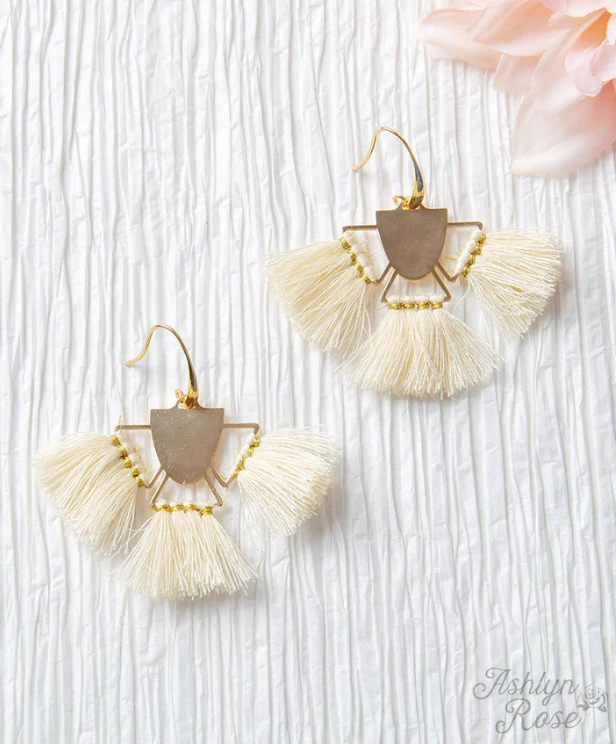 Free Spirit Tassel Earrings*